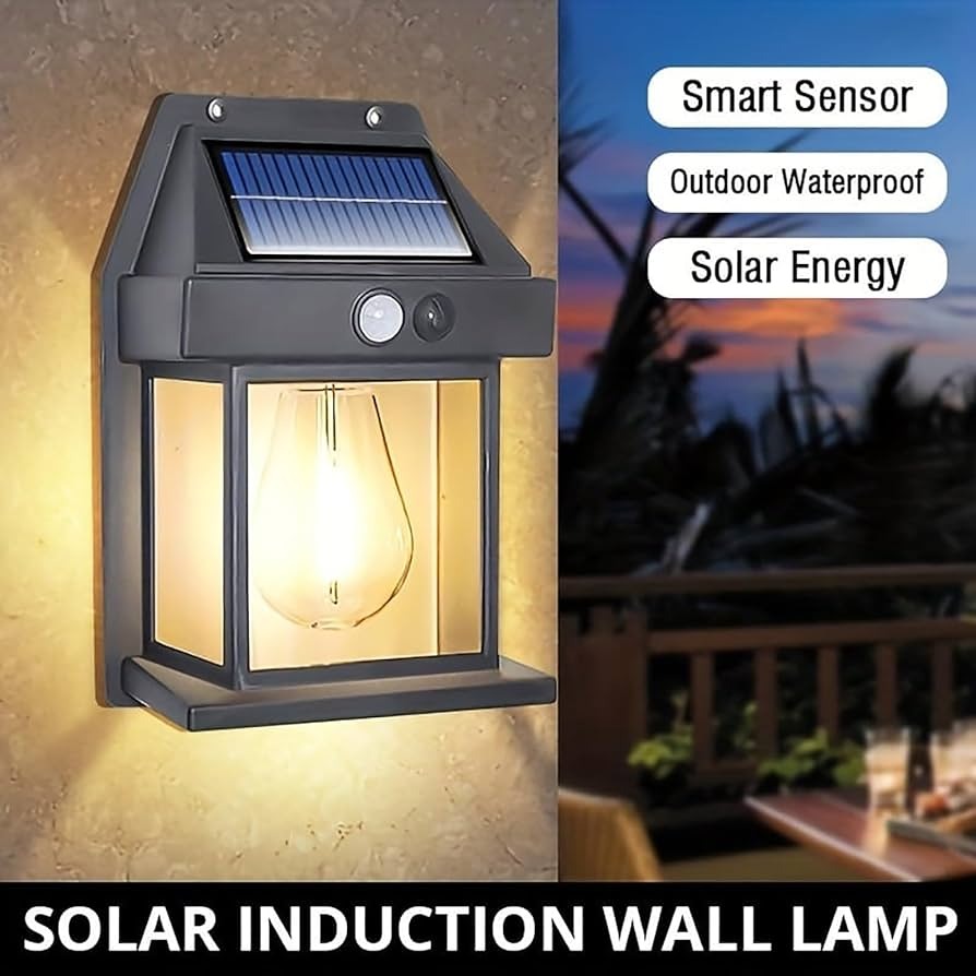 Solar Wall Lamp – Energy-Saving Outdoor LED Light