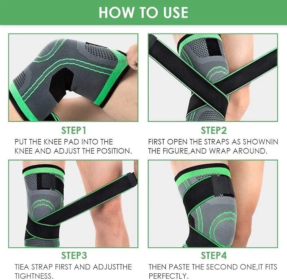 Knee Support Band – Adjustable Compression Knee Brace