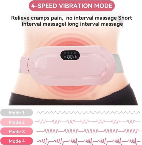 Cramp Relief Belt – Electric Heating & Massage Therapy Belt