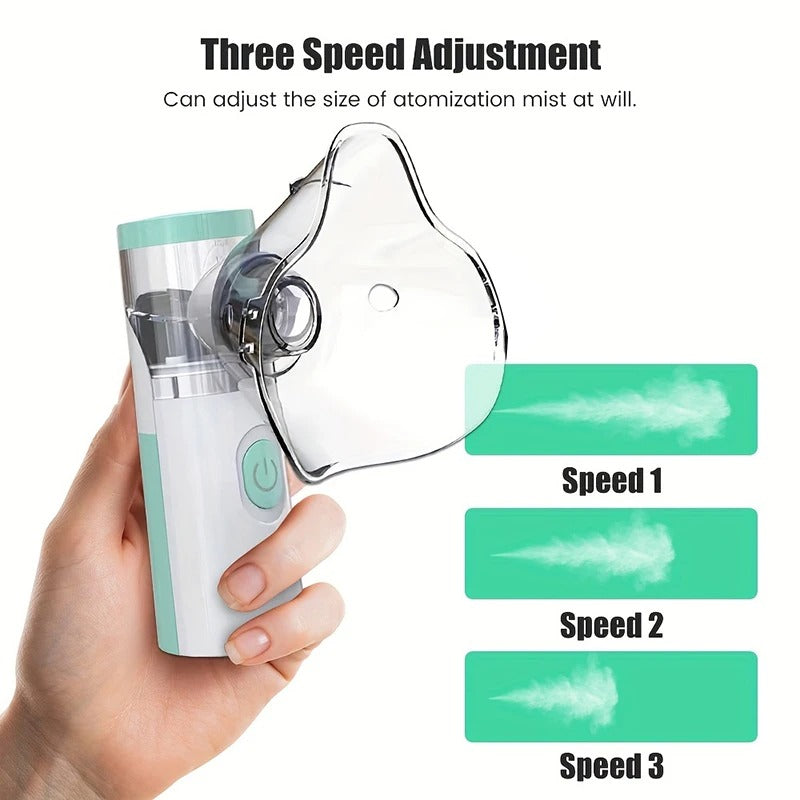 Rechargeable Portable Mesh Nebulizer – Compact & Easy Breathing Solution