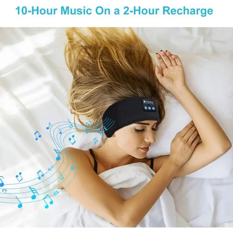 Wireless Bluetooth Music Headband – Sleep, Sports & Workout Headphones