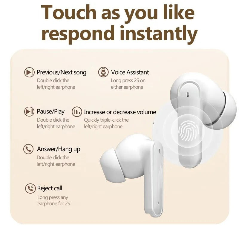 3.1 Display Earbuds STEREO 895B – Wireless Bluetooth Earbuds