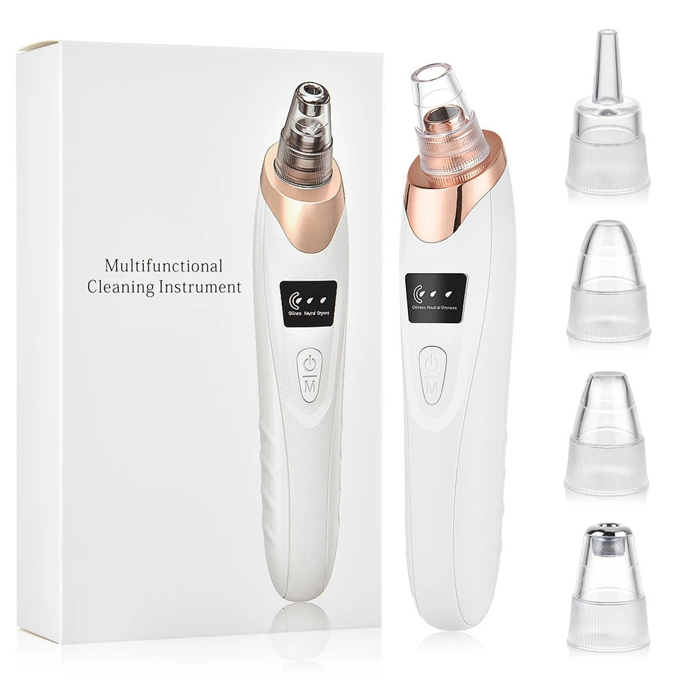 Face Vacuum Suction Blackhead Remover – Deep Pore Cleansing Device