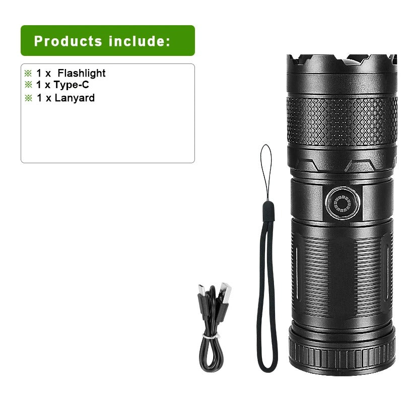 Ruilang P90 High Power Rechargeable LED Flashlight
